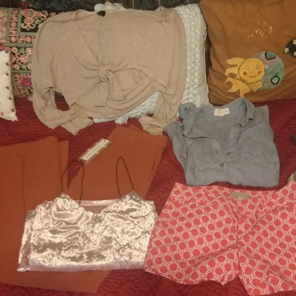 Two summer outfits BOHO and dress